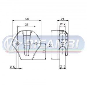TENDIFUNE IN PVC BIANCO